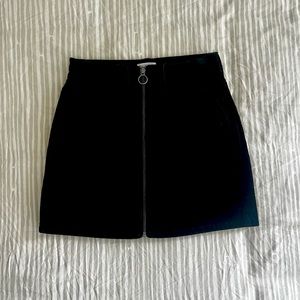 corduroy mini skirt